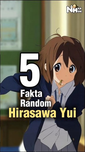 5 Fakta random Hirasawa Yui k-on #animeindo
