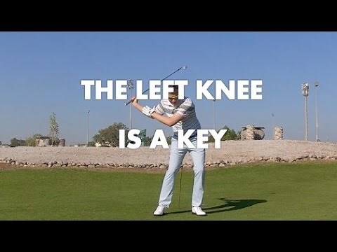 Golf Swing - Left Knee Movement is a Key