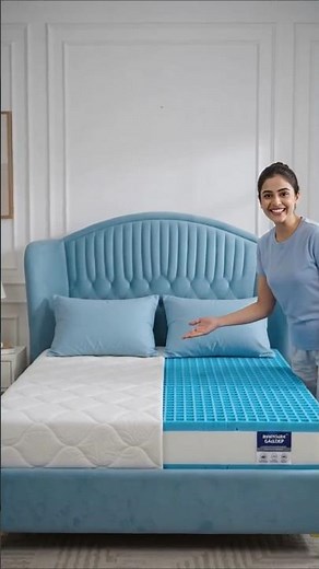Best Orthopedic Mattress for Back Pain? 🤔 The Sleep Company SmartGRID Review! #shorts