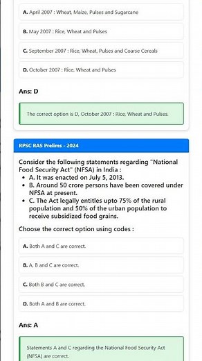 National Food Security Act NFSA, 2013: Provisions, Implementation, and Challenges