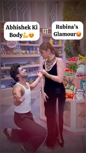 Rubina Ignoring Abhishek😂| Abhishek And Rubina #abhishekkumar #rubinadilaik #newvideo #shorts