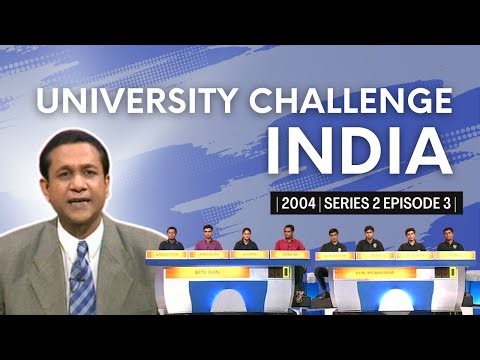 University Challenge India 2004 | EP 3 | X.I.M., Bhubaneshwar vs B.I.T.S., Pilani | Siddhartha Basu
