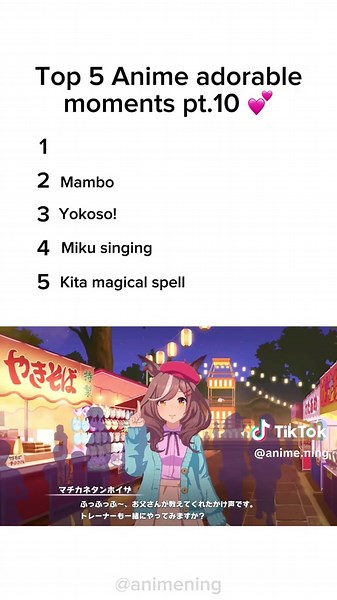 Yokoso: Top 5 Adorable Anime Moments