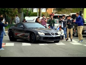 Mercedes-Benz SLR McLaren Straight Pipes Sound! - 1080p HD