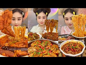 ASMR MUKBANG: Spicy food a Flavor Explosion with This Chinese Food Challenge!