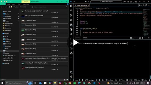 Automating Image Renaming with Python | Arsal Temuri posted on the topic | LinkedIn