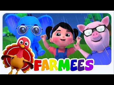 Animal Went In Two By Two | Animated Nursery Rhyme for Kids