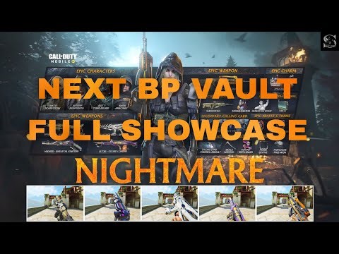 CODM Next Season 1 BP Vault | CODM Nightmare Battle Pass | Full Showcase | COD MOBILE