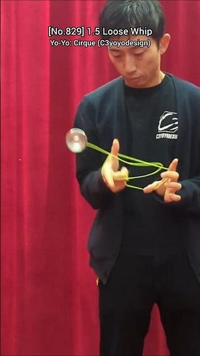 [No.829]🪀Today's Yo-Yo Trick & Tutorial: 1.5 Loose Whip #yoyo #yoyotricks #tutorial