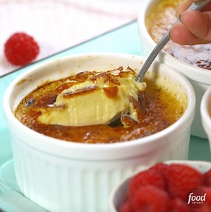 8M views · 25K reactions | This Raspberry Creme Brulee is magnificent, and it's calling your name. | Food Network | Facebook