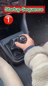 Correct sequence for starting a manual car#driving #car #manual | LearnCar