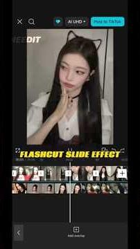 Episode 98: Flashcut Slide Effect Tutorial #capcut #capcuttutorial #edit #tutorial