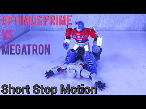 Optimus Prime VS Megatron|Short Stop Motion|Transformers Skybound