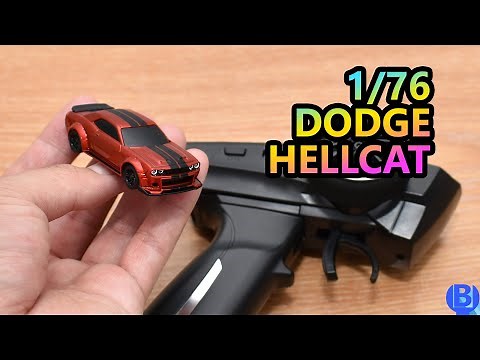 [Review] Turbo Racing C75 Full Proportional 1/76 Dodge Hellcat RC Car