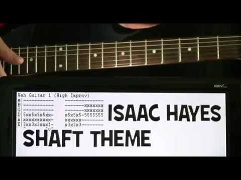 Isaac Hayes Shaft Theme Guitar Chords Lesson & Tab Tutorial