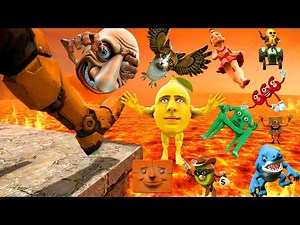 Spartan Kicks All Italian Brainrot Animal Meme In to Lava sea! | Garry’s Mod