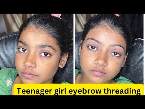 Step-by-Step Guide: Eyebrow Threading for Teen Girls | Beginner-Friendly Tutorial
