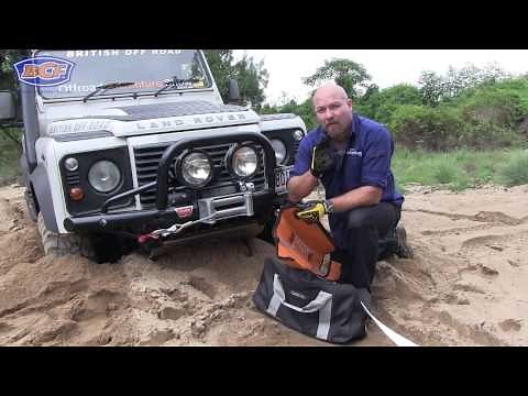 4WD Recovery Series Part 2 Snatch Strap Recovery Technique