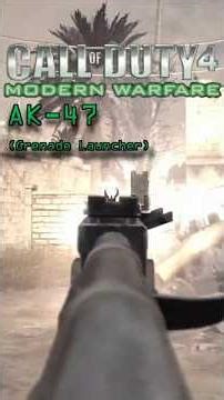 CoD4 AK-47 #shorts #callofduty #cod #cod4 #warzone #xbox #playstation #games #gaming #modernwarfare