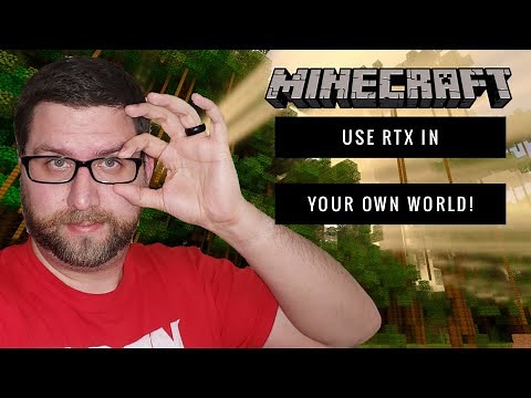 How to use RTX in your own Minecraft World! (Outdated)