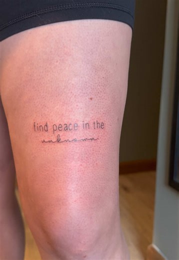 Crispy Fine Line Tattoos by Beginner Artist