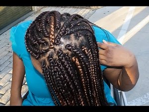 Yay!! Successful DIY BoxBraids with Xpression Hair - Tips Included