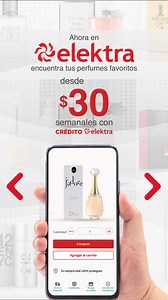 18K views · 958 reactions | Tu perfume favorito ahora lo encuentras en Elektra. Todo lo que necesitas en un mismo lugar, cómpralo con #CréditoElektra.​ Adquiérelos en tienda y en línea.  https://bit.ly/432xNMB | Elektra México | Facebook