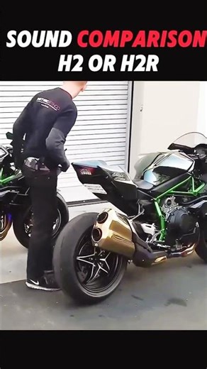 H2 vs H2R Sound Comparison Reaction🤯🔊 #coolytstar #shorts #foryou