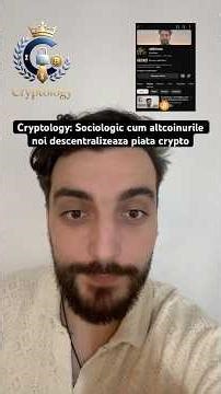 Cryptology: Sociologic cum altcoinurile noi descentralizeaza piata crypto