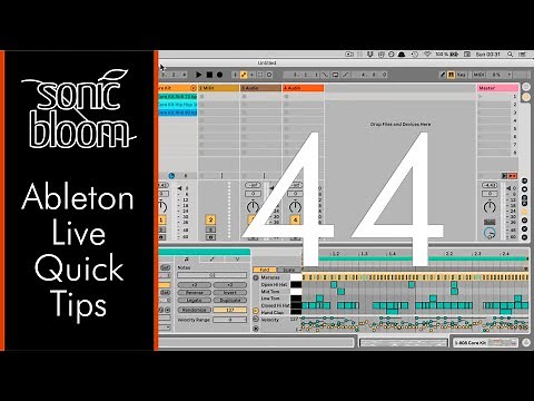 Ableton Live Quick Tips: Seamless Transitions Between Session View Clips