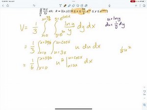 Calculus III - Unit 4 Section 1 - Double Integration Part 4