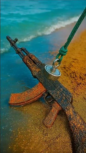 Found a REAL Military AK-47 | Magnet Fishing Finds *Police Called*