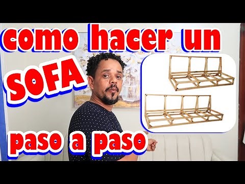 COMO HACER TU PROPIO SOFA PASO A PASO