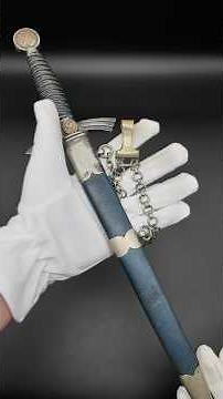 Heavy Nickel 1st model Luftwaffe dagger by SMF