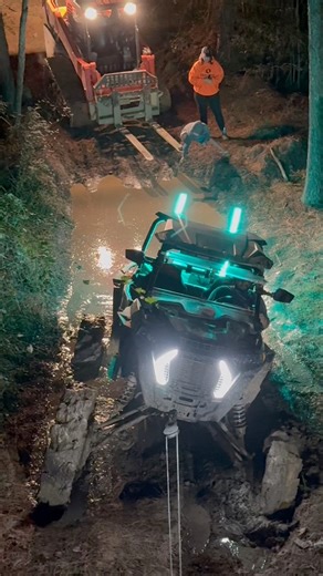 9.4K views · 104 reactions | It’s not a party ‘til someone needs a recovery at midnight! The 6x6 and skid steer teamed up to get that RZR 1000 Turbo back to camp! #MudMom #OffRoadLife #6x6Power #muddaddyoffroad #skidsteer | Mud Mom | Facebook