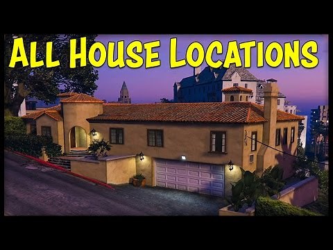 GTA 5 Online ALL NEW HOUSE LOCATIONS, INTERIORS & PRICES! (Executive DLC)