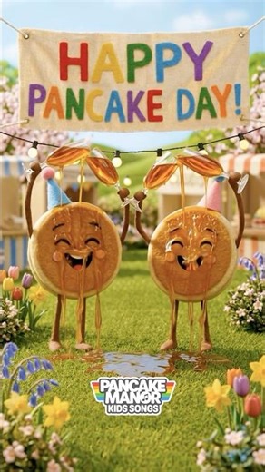 It’s PANCAKE DAY! 🥞 🎉 #preschool #kidsmusic #pancake