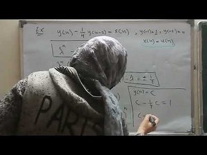 Solved example on second order difference equations