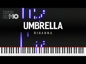 Rihanna ft Jay Z - Umbrella (Piano Tutorial)