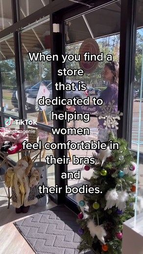 Welcome to Bra Genie!! We are a lingerie boutique that helps you find the perfect bra fit. We carry sizes up to a K cup and have over 2,000 bras! So if you’re looking for a bra that finally fits, our expert bra fitters can help! #bragenie #thebragenie #brafitspecialist #brafitter #brafittingtips #lingerie #DoritosTriangleTryout