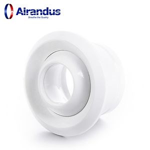 [Hot Item] Ventilation Air Vent Exhaust Valve Adjustable Air Nozzle Diffuser Eye Ball Spout Jet Nozzle Diffuser for HVAC System