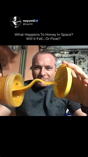What Happens When You Open Honey In Space?