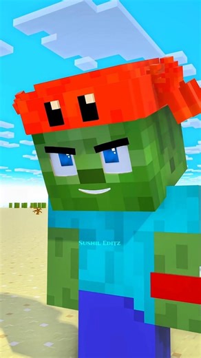 Zombie Becomes Invisible Women in Push Galactus Challenge ⌚⚡#minecraftanimation #minecraftshorts