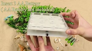 Simplelight 4 Inch Round LED Light Base- Perfect for Glass Art, Ideal Led Display for Vases, Centerpieces (4inch LED Vase Base Light, White)