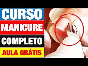 Curso de Manicure Online com Certificado [AULA GRÁTIS CUTILAGEM FÁCIL]