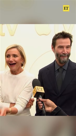 Cameron Diaz and Keanu Reeves are reuniting on screen in 'The Outcome' — 30 years after 'Feeling Minnesota.' But… we'll just forget about that first one... 😂 | Entertainment Tonight
