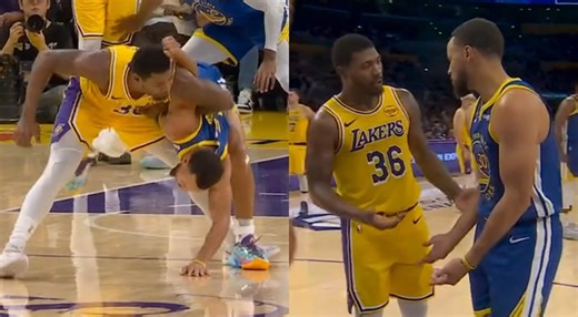 Marcus Smart under fire for Steph Curry foul during Lakers game
