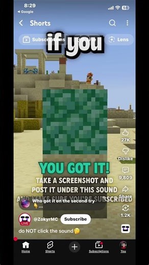 I did it #youtubeshorts #viral #minecraft #minecraftblockfacts #rate
