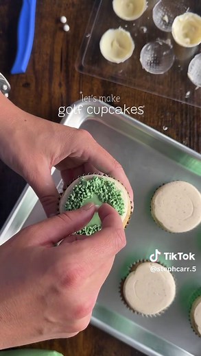 Golf Cupcakes: Fun Designs for Parties and Events