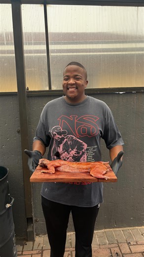 Dali Monageng | Smoked Oak-Wood Rabbit with Pap & Chakalaka Ingredients For the Brine • Water (enough to fully submerge the rabbit) • Salt • Sugar •... | Instagram